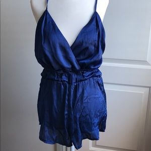 Blue romper